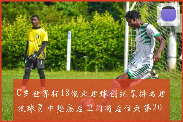 C罗世界杯18场未进球创纪录排名进攻球员中垫底后卫门将后位列第20